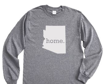 Homeland Tees Arizona Home Long Sleeve Shirt