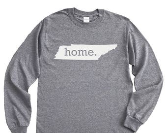 Homeland Tees Tennessee Home Long Sleeve Shirt