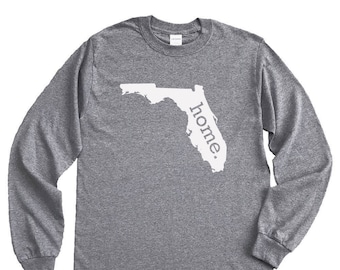 Homeland Tees Florida Home Long Sleeve Shirt