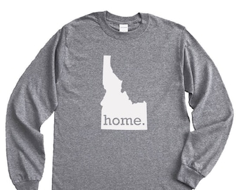 Homeland Tees Idaho Home Long Sleeve Shirt