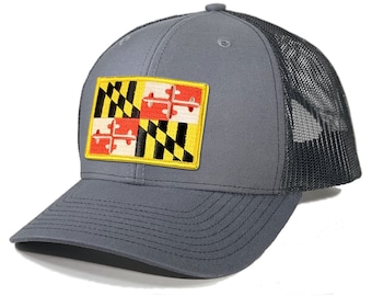 Homeland Tees Mens California Flag Patch Cotton Twill Hat