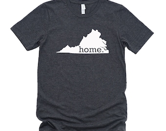 Homeland Tees Virginia Home State T-shirt - Unisex