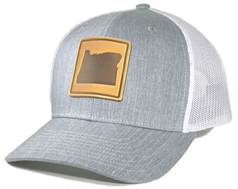 Homeland Tees Washington Leather Patch Trucker Hat