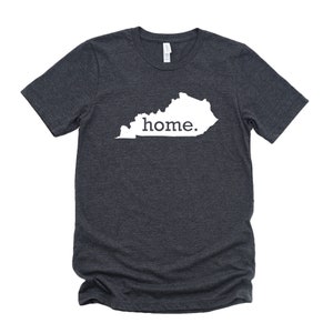 Homeland Tees Kentucky Home State T-shirt - Unisex