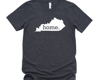 Homeland Tees Kentucky Home State T-shirt - Unisex