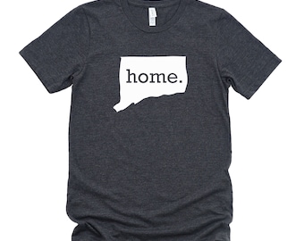 Homeland Tees Connecticut Home State T-Shirt - Unisex