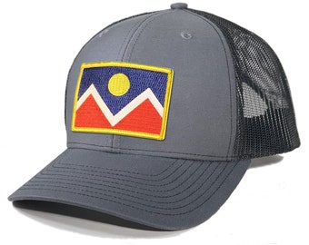 Homeland Tees Denver Flag Patch Trucker Hat