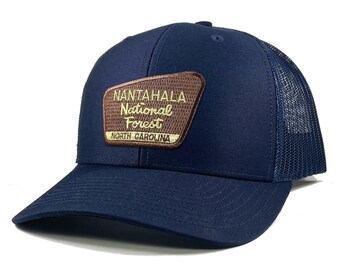 Homeland Tees Nantahala National Forest North Carolina Patch Trucker Hat