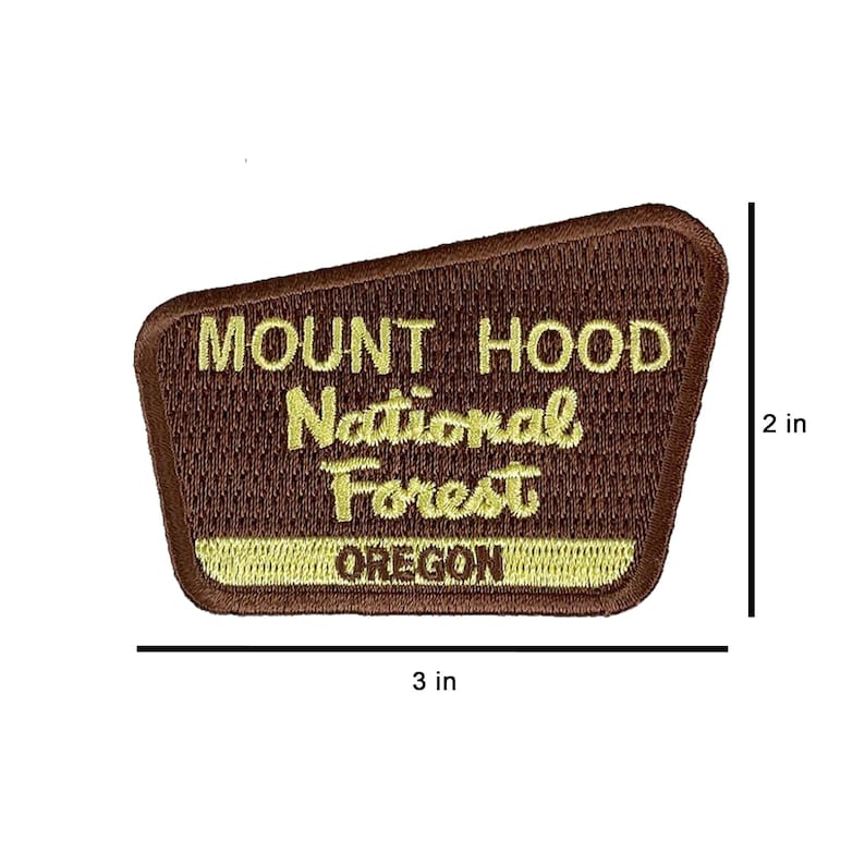 National Forest Patch Hat: Embroidered Trucker Cap image 4