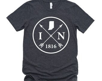 Homeland Tees Unisex Indiana Arrow T-Shirt