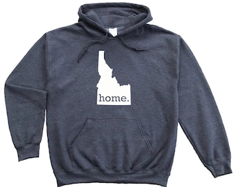 Homeland Tees Idaho Home Pullover Hoodie Sweatshirt