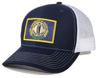 Homeland Tees Kentucky Flag Patch Trucker Hat