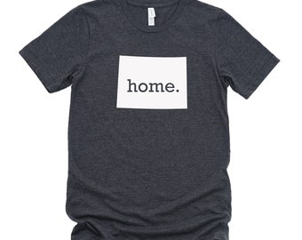 Homeland Tees Colorado Home State T-Shirt - Unisex