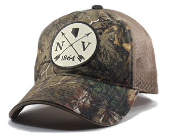 Homeland Tees Nevada Arrow Hat - Realtree Camo Trucker Men's Cap