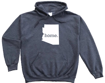 Homeland Tees Arizona Home Pullover Hoodie Sweatshirt