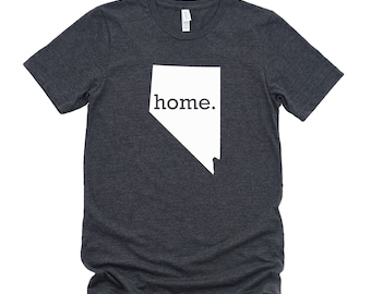 Homeland Tees Nevada Home State T-Shirt - Unisex