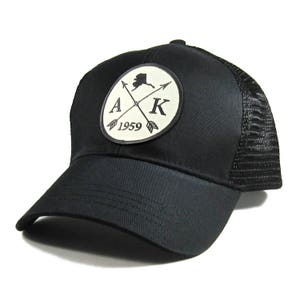 Casquette Alaska Arrow de Homeland Tees - Trucker noir