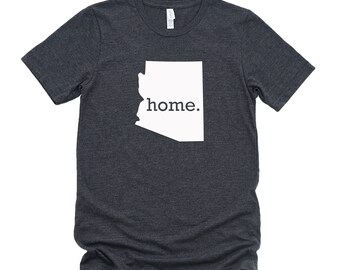 Homeland Tees Arizona Home State T-Shirt - Unisex