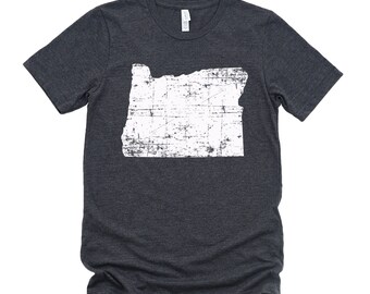 Homeland Tees Oregon State Vintage Look Distressed Unisex T-shirt
