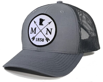 Homeland Tees Minnesota Arrow Patch Trucker Hat