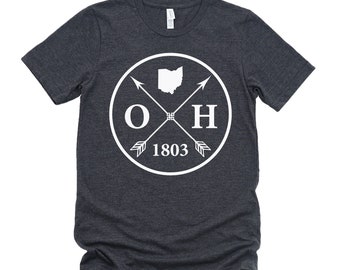 Homeland Tees Unisex Ohio Arrow T-Shirt