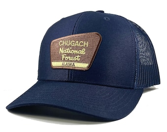 Homeland Tees Chugach National Forest Alaska Patch Trucker Hat