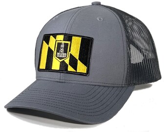 Homeland Tees Baltimore Flag Patch Trucker Hat