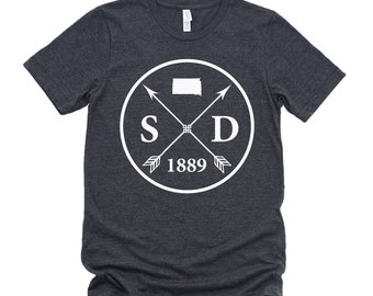Homeland Tees Unisex South Dakota Arrow T-Shirt