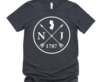 Homeland Tees Unisex New Jersey Arrow T-Shirt