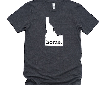 Homeland Tees Idaho Home State T-Shirt - Unisex