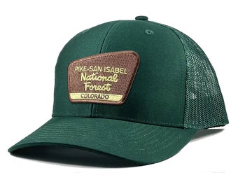 Homeland Tees Pike San Isabel National Forest Colorado Patch Trucker Hat