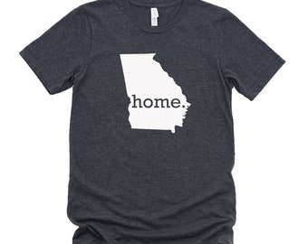 Homeland Tees Georgia Home State T-Shirt - Unisex