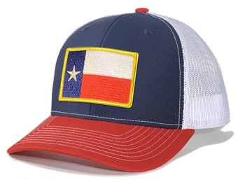 Homeland Tees Texas Flag Patch Trucker Hat