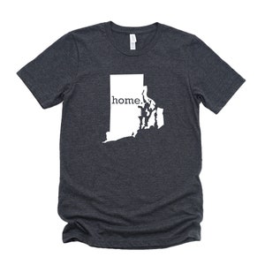 Homeland Tees Rhode Island Home State T-Shirt - Unisex