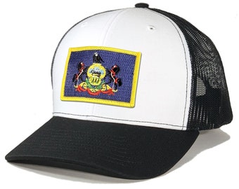 Homeland Tees Pennsylvania Flag Patch Trucker Hat