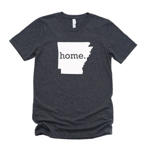 Homeland Tees Arkansas Home State T-Shirt - Unisex