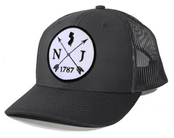 Homeland Tees New Jersey Arrow Patch Trucker Hat