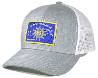 Homeland Tees Key West Flag Hat Conch Republic of Florida Flag - Trucker