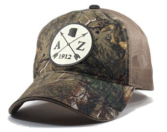Homeland Tees Arizona Arrow Hat - Realtree Camo Trucker Men's Cap