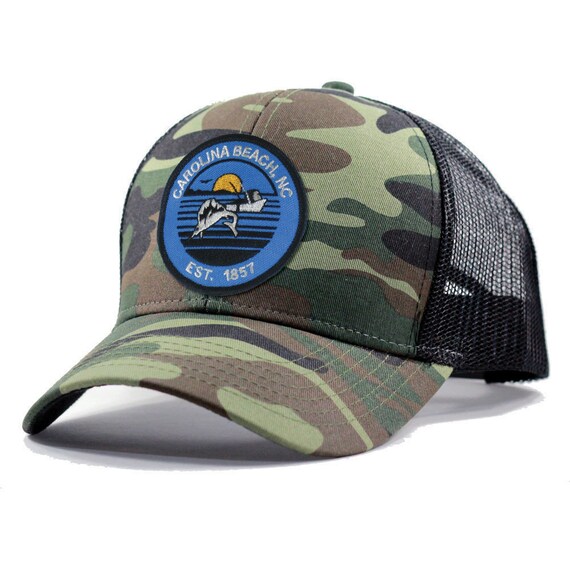 North Carolina Camo Trucker Hat - Etsy