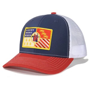 Homeland Tees Detroit Flag Patch Trucker Hat