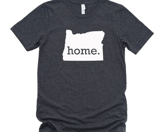 Homeland Tees Oregon Home State T-Shirt - Unisex