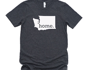 Homeland Tees Washington Home State T-Shirt - Unisex