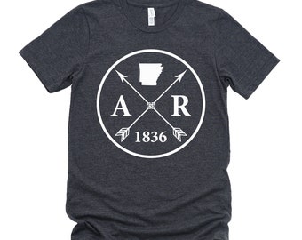 Homeland Tees Unisex Arkansas Arrow T-Shirt