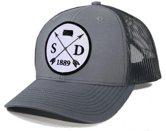 Homeland Tees South Dakota Arrow Patch Trucker Hat