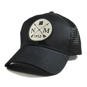 Homeland Tees New Mexico Arrow Hat - All Black Trucker