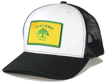 Homeland Tees Oakland Flag Patch Trucker Hat