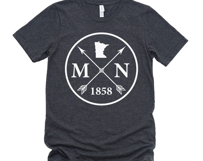 Featured listing image: Homeland Tees Unisex Minnesota Arrow T-shirt