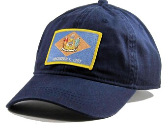 Homeland Tees Delaware Flag Hat