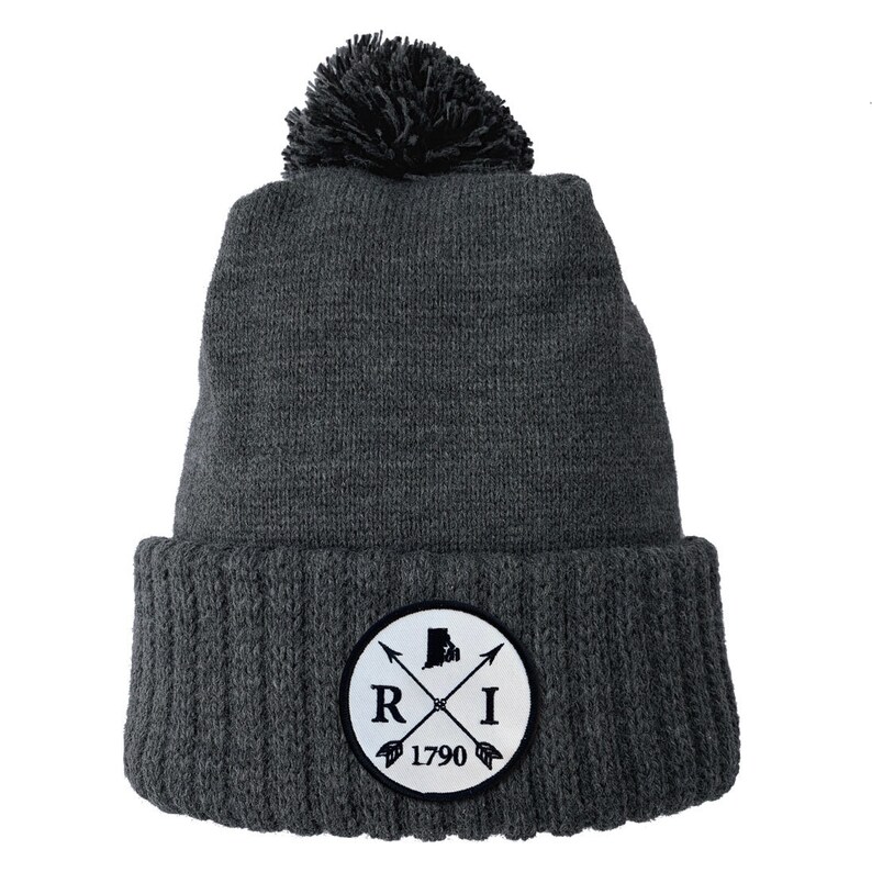Homeland Tees Rhode Island Arrow Patch Cuff Beanie